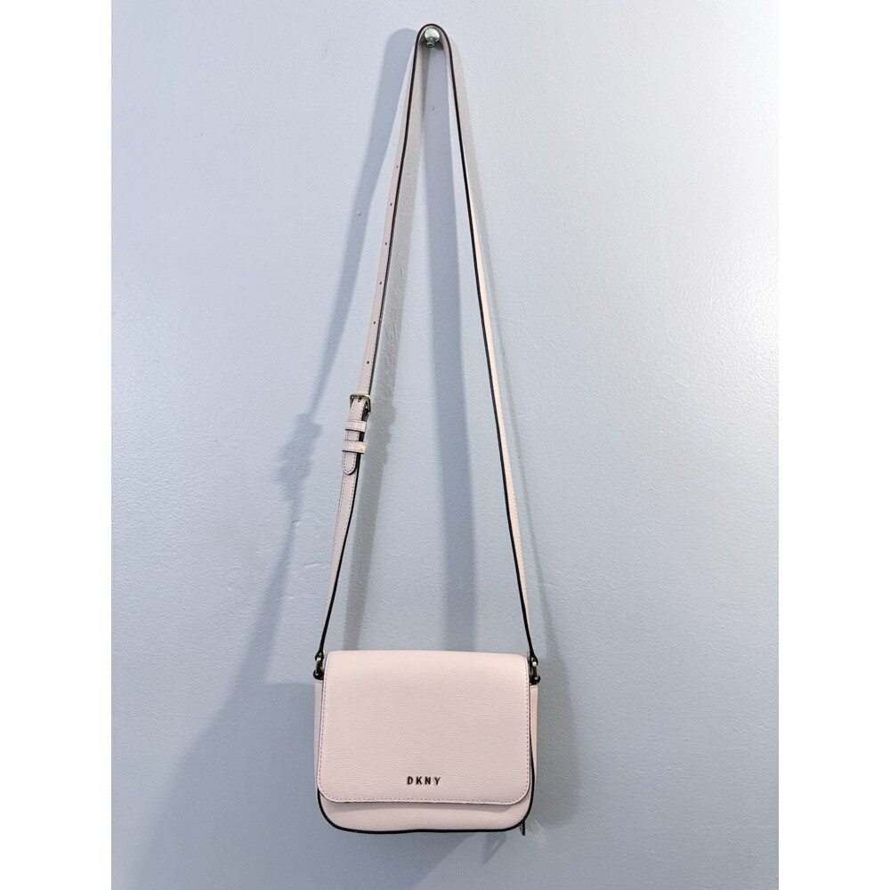 DKNY Bryan Flap Crossbody Light Pink